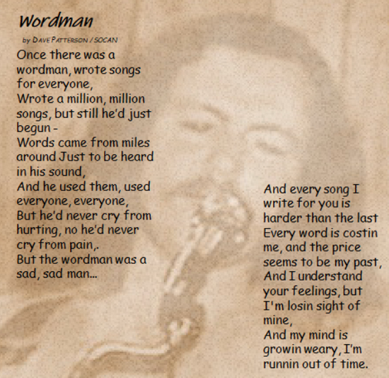 wordman graf from cd booklet ideas